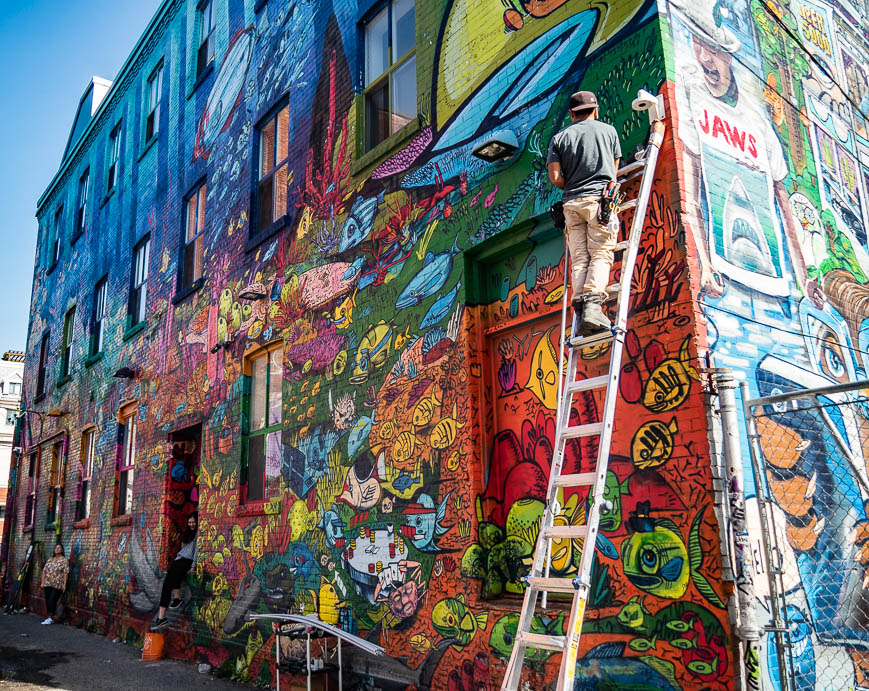 Graffity Alley à Toronto