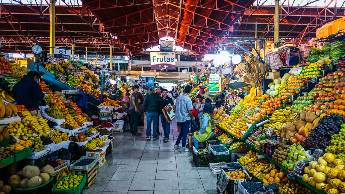 Mercado San Camilo à Arequipa
