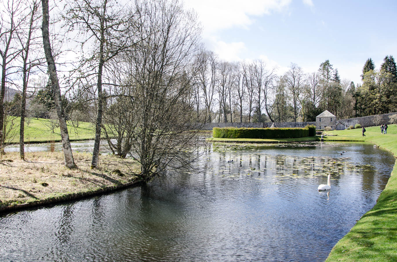 Hercule Gardens à Blair Castle à Pitlochry en Ecosse
