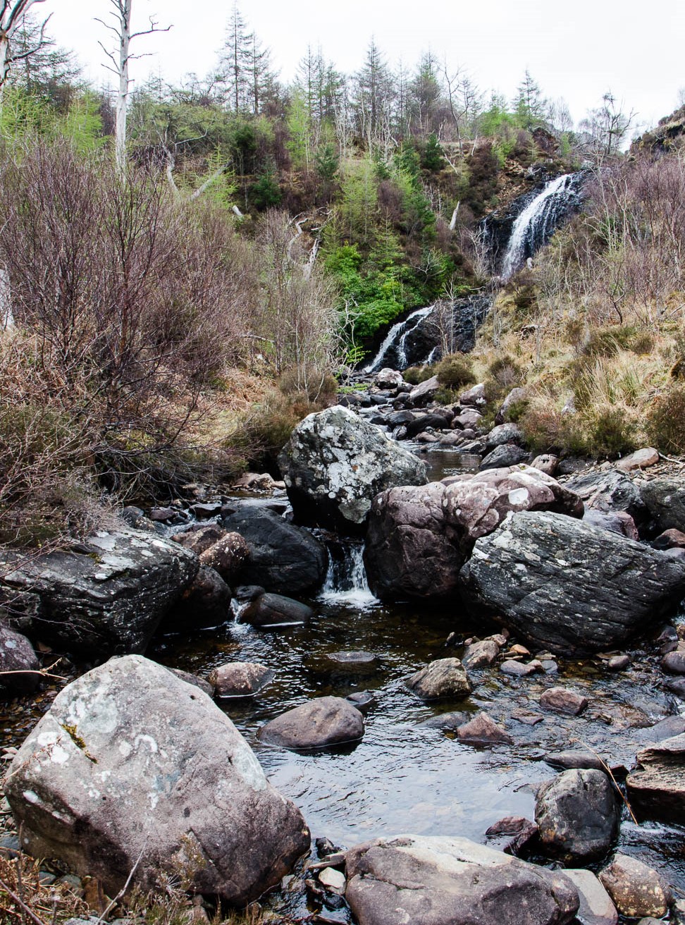 Cascade Flowerdale à Gairloch en Ecosse