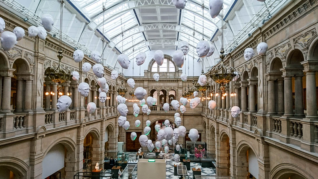 Kelvingrove Museum à Glasgow en Ecosse