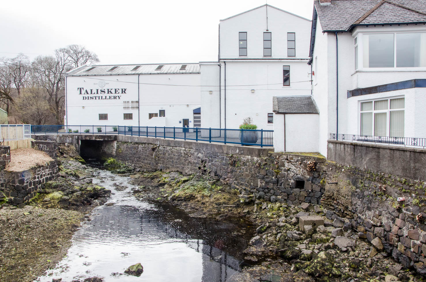 Distillerie Talisker sur l'île de Skye en Ecosse